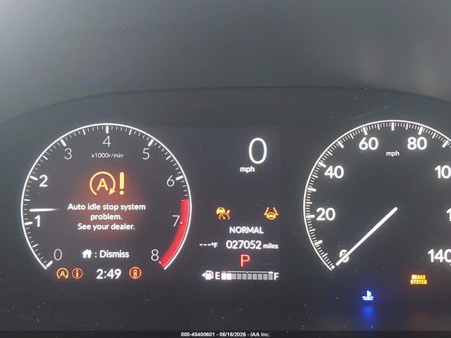 45400601 :رقم المزاد ، 2HKRS4H48PH440187 vin ، 2023 Honda Cr-v Ex Awd مزاد بيع