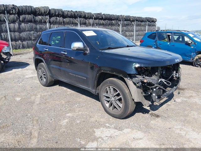 Продаж на аукціоні авто 2018 Jeep Grand Cherokee Limited 4x4, vin: 1C4RJFBG1JC252180, номер лоту: 45400632