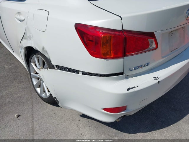 2010 Lexus Is 250 მანქანა იყიდება აუქციონზე, vin: JTHCF5C20A2032697, აუქციონის ნომერი: 45400641