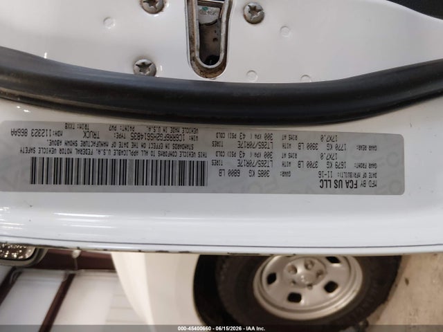 45400660 :رقم المزاد ، 1C6RR6FG2HS614835 vin ، 2017 Ram 1500 Tradesman  4x2 6'4 Box مزاد بيع