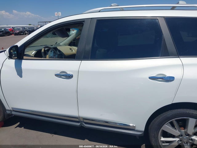 Продажа на аукционе авто 2014 Nissan Pathfinder Platinum, vin: 5N1AR2MNXEC721374, номер лота: 45400677