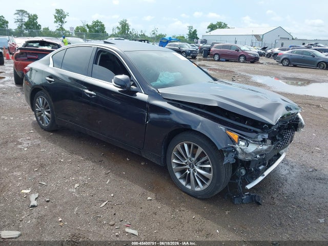 2020 Infiniti Q50 Luxe Awd მანქანა იყიდება აუქციონზე, vin: JN1EV7AR7LM256116, აუქციონის ნომერი: 45400751