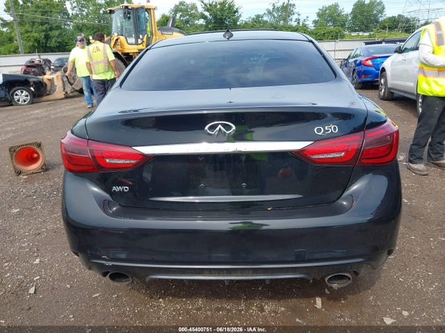 Aukcja sprzedaży 2020 Infiniti Q50 Luxe Awd, vin: JN1EV7AR7LM256116, numer aukcji: 45400751