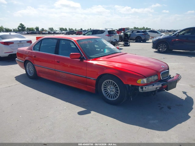 Aukcja sprzedaży 2001 Bmw 750il, vin: WBAGJ03461DD74780, numer aukcji: 45400758