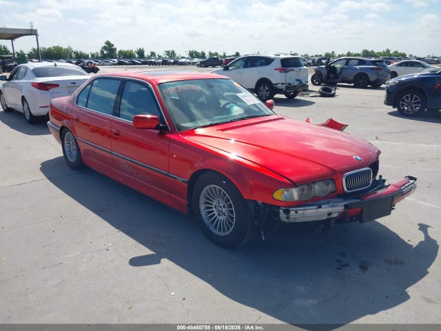45400758 :رقم المزاد ، WBAGJ03461DD74780 vin ، 2001 Bmw 750il مزاد بيع
