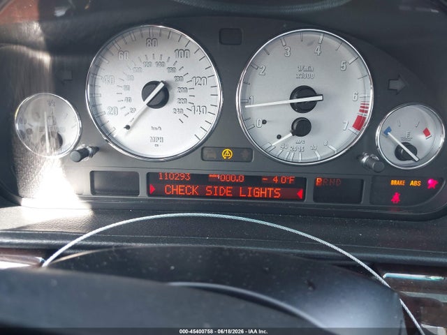 45400758 :رقم المزاد ، WBAGJ03461DD74780 vin ، 2001 Bmw 750il مزاد بيع