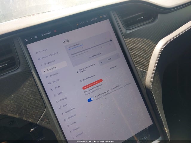 Auction sale of the 2021 Tesla Model X Performance Dual Motor All-wheel Drive, vin: 5YJXCBE47MF323353, lot number: 45400799