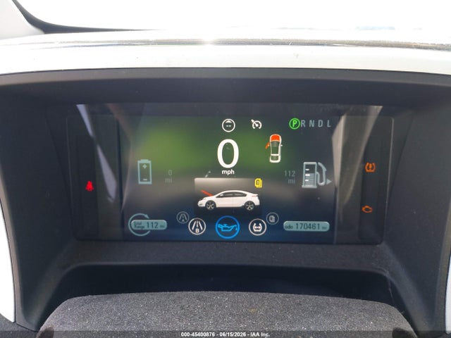 2012 Chevrolet Volt მანქანა იყიდება აუქციონზე, vin: 1G1RE6E47CU120505, აუქციონის ნომერი: 45400876