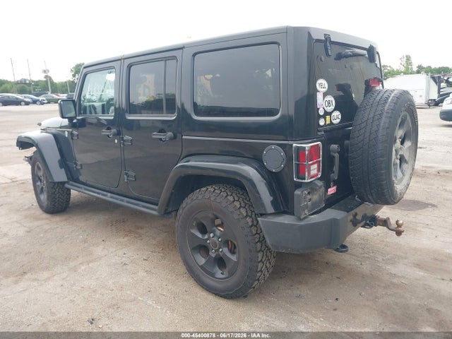 45400878 :رقم المزاد ، 1C4HJWEG9FL744647 vin ، 2015 Jeep Wrangler Unlimited Altitude مزاد بيع