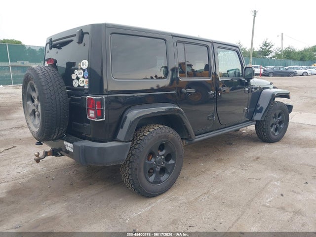 45400878 :رقم المزاد ، 1C4HJWEG9FL744647 vin ، 2015 Jeep Wrangler Unlimited Altitude مزاد بيع