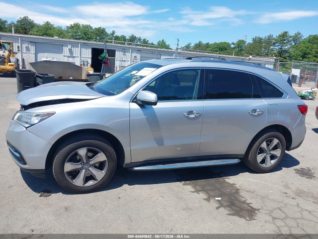 2014 Acura Mdx მანქანა იყიდება აუქციონზე, vin: 5FRYD4H24EB031215, აუქციონის ნომერი: 45400942