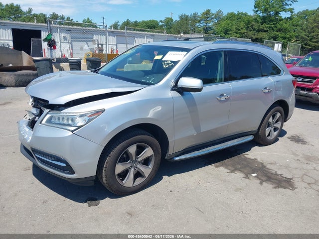 2014 Acura Mdx მანქანა იყიდება აუქციონზე, vin: 5FRYD4H24EB031215, აუქციონის ნომერი: 45400942