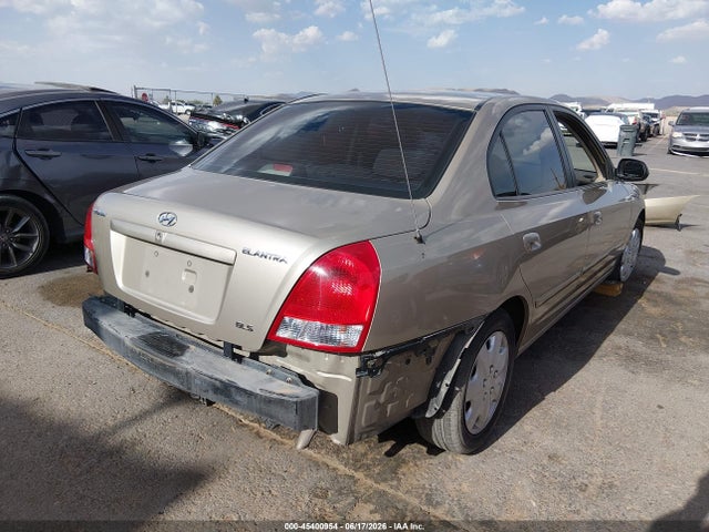 2003 Hyundai Elantra Gls/gt მანქანა იყიდება აუქციონზე, vin: KMHDN45D03U552614, აუქციონის ნომერი: 45400954