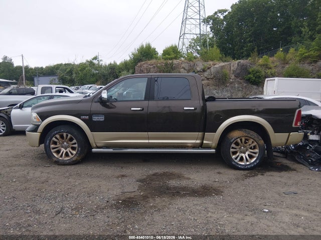 Продажа на аукционе авто 2013 Ram 1500 Laramie Longhorn Edition, vin: 1C6RR7PTXDS582387, номер лота: 45401010