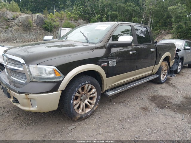 Продажа на аукционе авто 2013 Ram 1500 Laramie Longhorn Edition, vin: 1C6RR7PTXDS582387, номер лота: 45401010