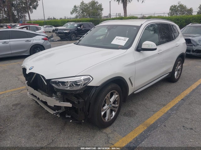 BMW X3 Sdrive30i 2021 5UXTY3C00M9G04041 Image 2