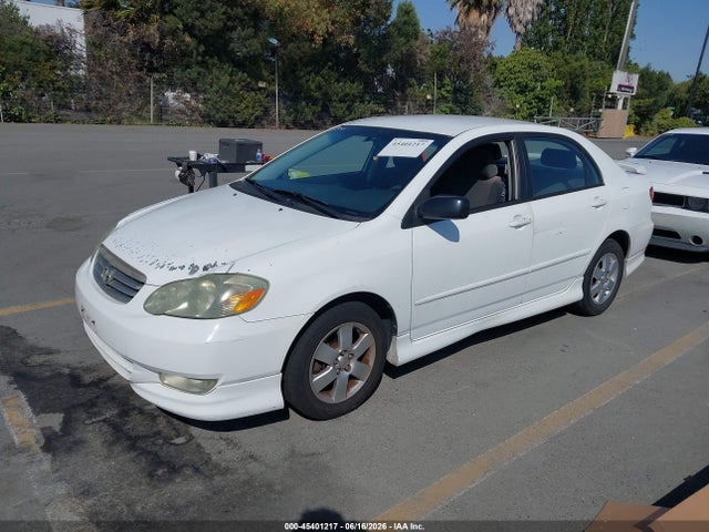 2004 Toyota Corolla S მანქანა იყიდება აუქციონზე, vin: 1NXBR32E54Z307828, აუქციონის ნომერი: 45401217