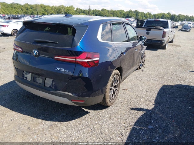 45401219 :رقم المزاد ، 5UX53GP03S9Y63867 vin ، 2025 Bmw X3 30 Xdrive مزاد بيع