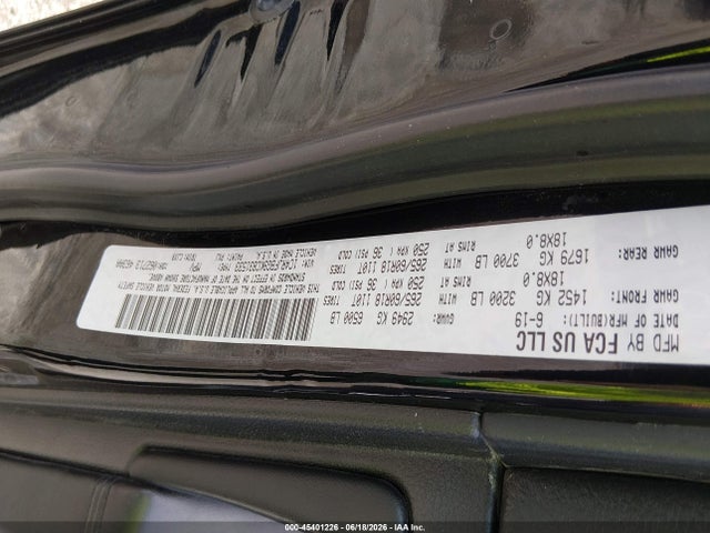 2019 Jeep Grand Cherokee Limited 4x4 მანქანა იყიდება აუქციონზე, vin: 1C4RJFBG9KC831533, აუქციონის ნომერი: 45401226