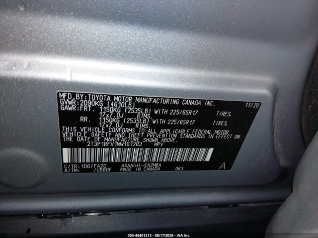 Toyota Rav4 Xle 2021 2T3P1RFV1MW161283 Image 9