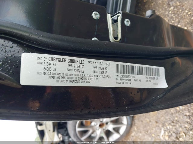 45401427 :رقم المزاد ، 1C3CDFBB9FD123384 vin ، 2015 Dodge Dart Sxt مزاد بيع