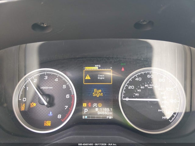 2020 Subaru Forester Premium მანქანა იყიდება აუქციონზე, vin: JF2SKAJC6LH465388, აუქციონის ნომერი: 45401493