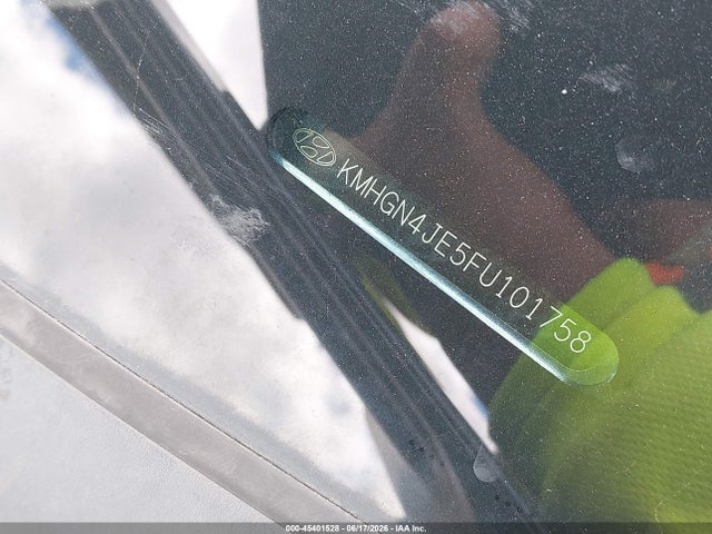 KMHGN4JE5FU101758 Hyundai Genesis 3.8