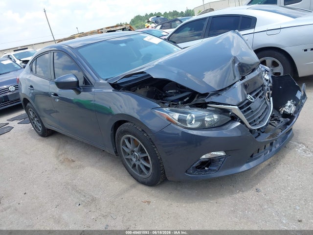2015 Mazda Mazda3 I Sport მანქანა იყიდება აუქციონზე, vin: 3MZBM1U79FM143610, აუქციონის ნომერი: 45401593