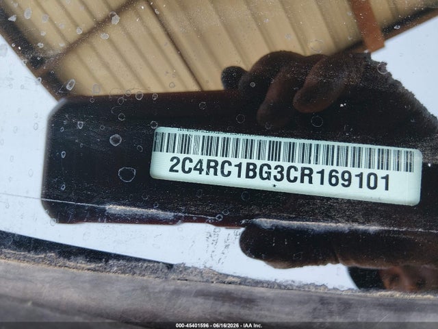 45401596 :رقم المزاد ، 2C4RC1BG3CR169101 vin ، 2012 Chrysler Town & Country Touring مزاد بيع