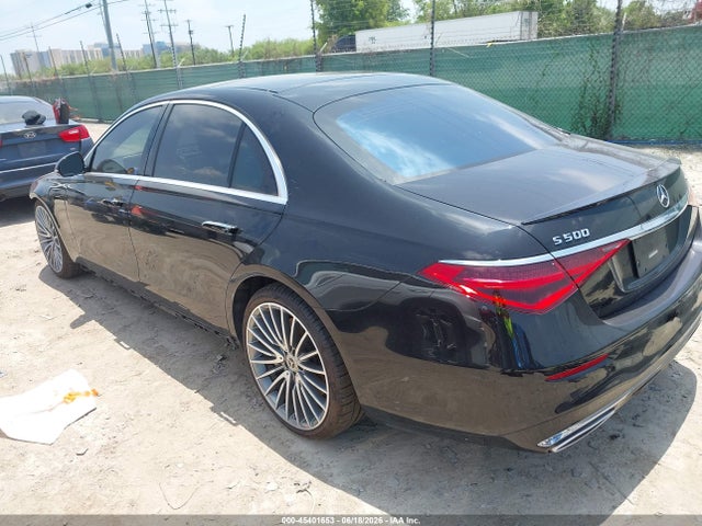 45401653 :رقم المزاد ، W1K6G6DB6NA165837 vin ، 2022 Mercedes-benz S 500 4matic مزاد بيع