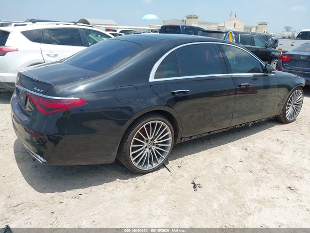 45401653 :رقم المزاد ، W1K6G6DB6NA165837 vin ، 2022 Mercedes-benz S 500 4matic مزاد بيع