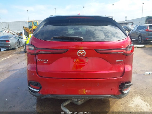 2025 Mazda Cx-70 3.3 Turbo Premium Package მანქანა იყიდება აუქციონზე, vin: JM3KJDHD5S1130672, აუქციონის ნომერი: 45401669