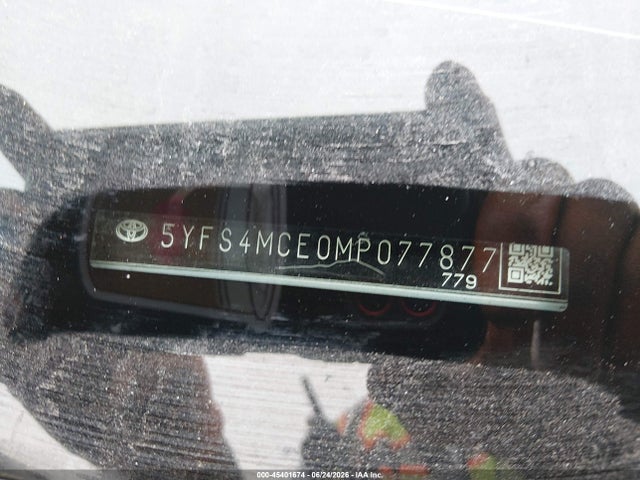 Toyota Corolla Se Apex Edition 2021 5YFS4MCE0MP077877 Image 9