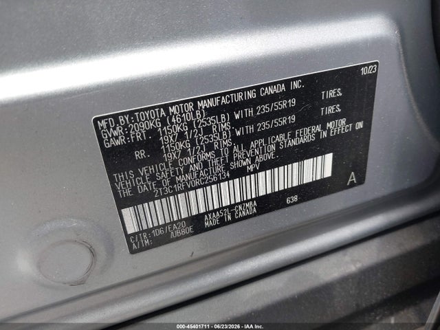Toyota Rav4 Xle Premium 2024 2T3C1RFV0RC256134 Image 9