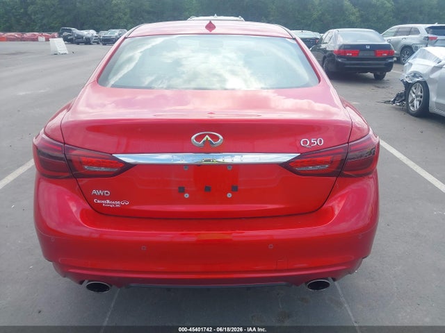 Продажа на аукционе авто 2023 Infiniti Q50 Luxe Awd, vin: JN1EV7BR9PM540612, номер лота: 45401742