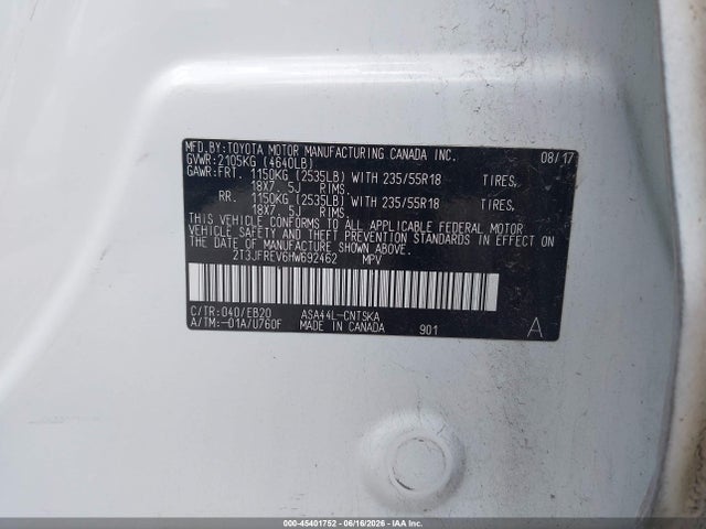 Toyota RAV4 SE 2017 2T3JFREV6HW692462 Image 9