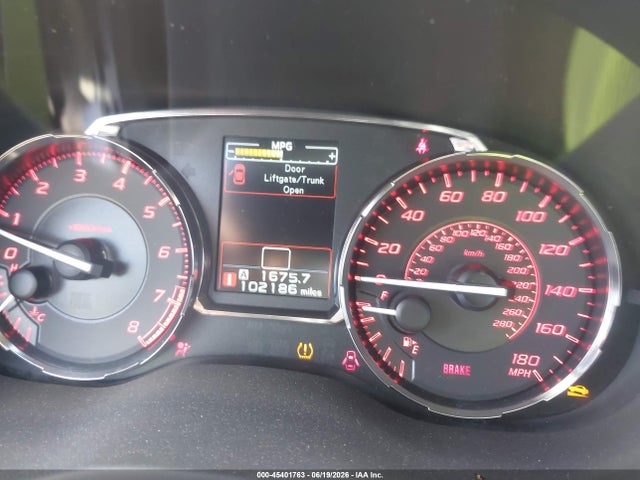 45401763 :رقم المزاد ، JF1VA1A60F9815305 vin ، 2015 Subaru Wrx مزاد بيع