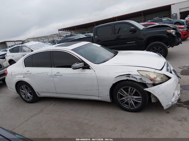 2012 Infiniti G37 Journey მანქანა იყიდება აუქციონზე, vin: JN1CV6AP8CM622827, აუქციონის ნომერი: 45402010