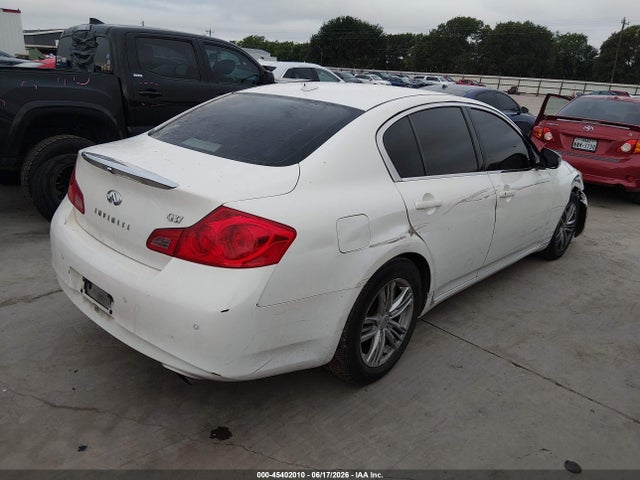 2012 Infiniti G37 Journey მანქანა იყიდება აუქციონზე, vin: JN1CV6AP8CM622827, აუქციონის ნომერი: 45402010