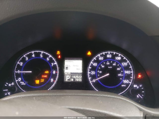 2012 Infiniti G37 Journey მანქანა იყიდება აუქციონზე, vin: JN1CV6AP8CM622827, აუქციონის ნომერი: 45402010