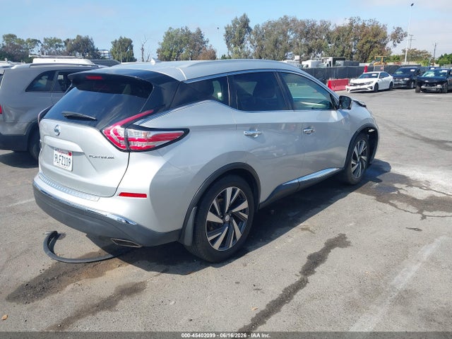 5N1AZ2MG9FN233881 Nissan Murano Platinum