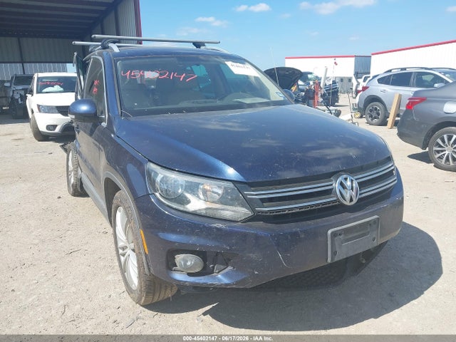 2014 Volkswagen Tiguan S/se/sel/r-line მანქანა იყიდება აუქციონზე, vin: WVGAV3AX3EW522320, აუქციონის ნომერი: 45402147