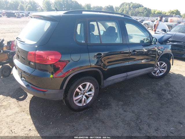 2016 Volkswagen Tiguan S მანქანა იყიდება აუქციონზე, vin: WVGAV7AX6GW531099, აუქციონის ნომერი: 45402168