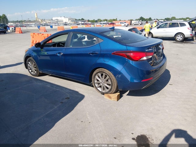 Aukcja sprzedaży 2015 Hyundai Elantra Se, vin: KMHDH4AE1FU250534, numer aukcji: 45402291
