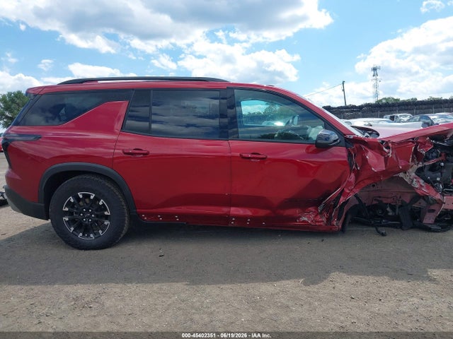 Aukcja sprzedaży 2025 Chevrolet Traverse Awd Z71, vin: 1GNEVJRS4SJ113309, numer aukcji: 45402351