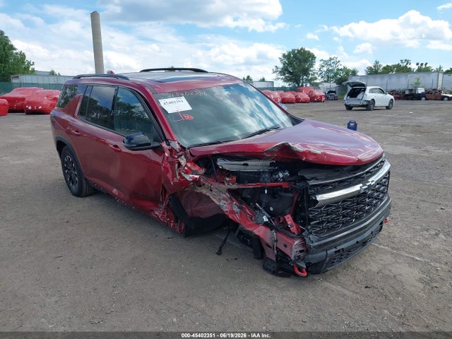 2025 Chevrolet Traverse Awd Z71 მანქანა იყიდება აუქციონზე, vin: 1GNEVJRS4SJ113309, აუქციონის ნომერი: 45402351
