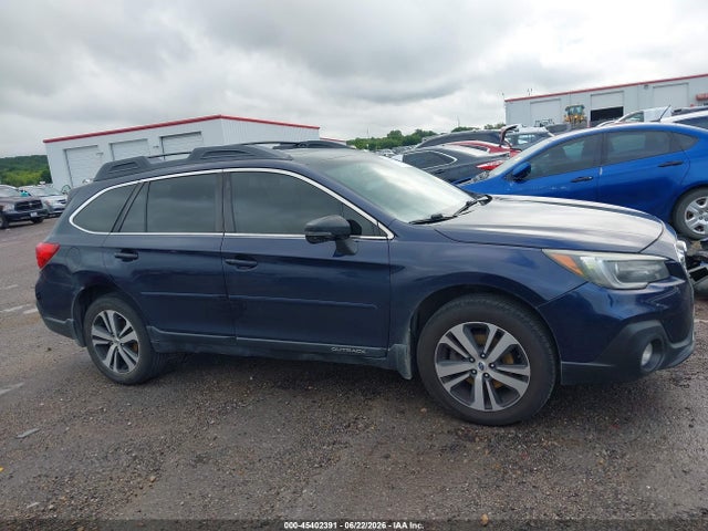 2018 Subaru Outback 2.5i Limited მანქანა იყიდება აუქციონზე, vin: 4S4BSANC2J3292693, აუქციონის ნომერი: 45402391