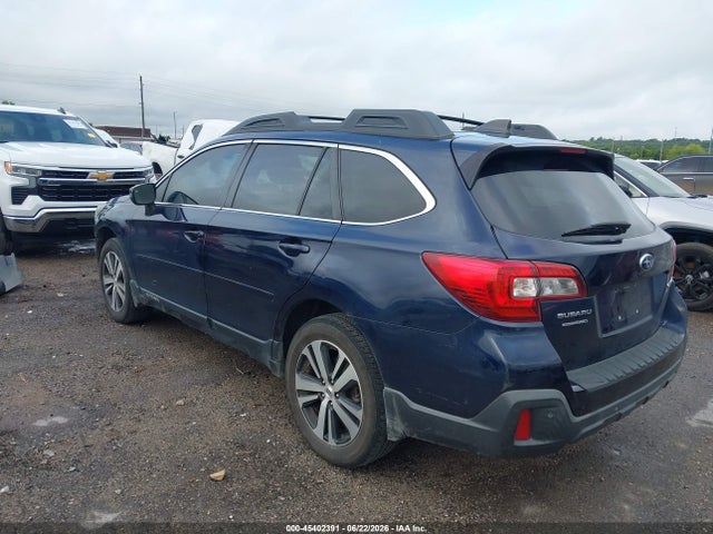 2018 Subaru Outback 2.5i Limited მანქანა იყიდება აუქციონზე, vin: 4S4BSANC2J3292693, აუქციონის ნომერი: 45402391