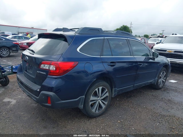 2018 Subaru Outback 2.5i Limited მანქანა იყიდება აუქციონზე, vin: 4S4BSANC2J3292693, აუქციონის ნომერი: 45402391