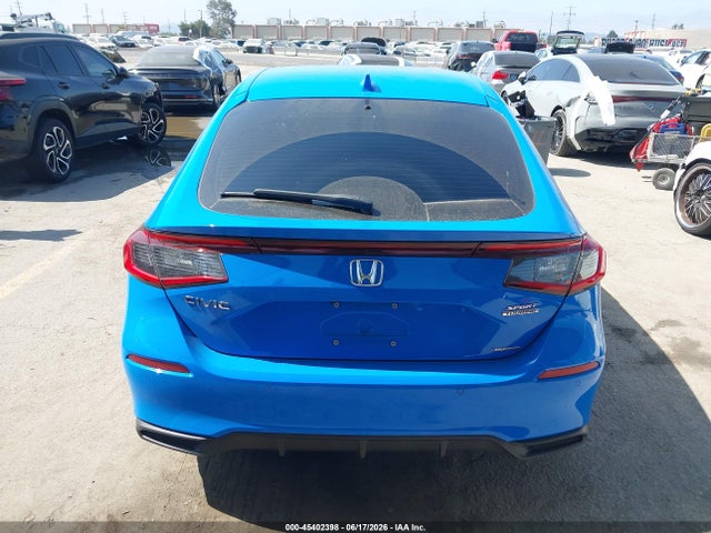 Aukcja sprzedaży 2025 Honda Civic Hybrid Sport Touring, vin: 19XFL4H99SE001007, numer aukcji: 45402398
